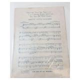 Vintage Sheet Music & Pictorial Review Ephemera Mixed Lot of 10