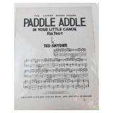 Vintage Sheet Music & Pictorial Review Ephemera Mixed Lot of 10
