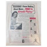 Vintage Ephemera Mixed Lot of 8 Sheet Music & Magazines