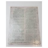 Vintage Ephemera Mixed Lot of 8 Sheet Music & Magazines