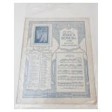 Vintage Sheet Music Mixed Lot (Lot of 7)