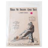 Vintage Sheet Music Mixed Lot (Lot of 7)