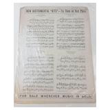 Vintage Sheet Music Mixed Lot (Lot of 7)