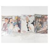 Saturday Evening Post & Post Magazines (Lot of 4)