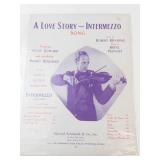 Vintage Sheet Music Mixed Lot of 8