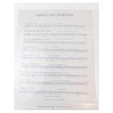 Vintage Sheet Music Mixed Lot of 8