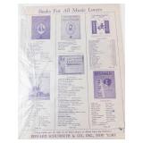 Vintage Sheet Music Mixed Lot of 8