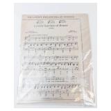 Vintage Sheet Music Assortment (Lot of 9)