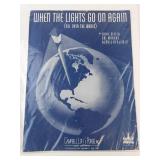 Vintage Sheet Music Assortment (Lot of 9)
