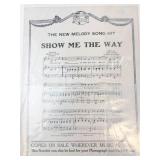 Vintage Sheet Music Collection (Lot of 9)