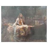 Vintage Tate Gallery the Lady of Shalott John William Waterhouse Poster
