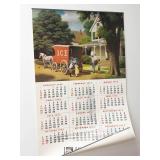 Vintage 1975 American Bank Wall Calendar