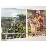 Pair of Vintage Art Prints Mixed Lot