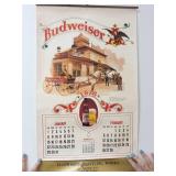 Vintage Budweiser 1978 Wall Calendar Poster