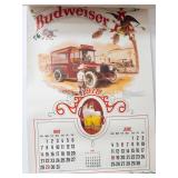 Vintage Budweiser 1978 Wall Calendar Poster