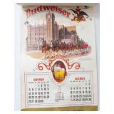 Vintage Budweiser 1978 Wall Calendar Poster