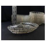 Fostoria Crescent Moon Berry Fold Plates (Lot of 26)