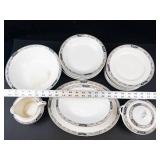Floral Bone China Dinnerware Set