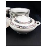 Floral Bone China Dinnerware Set