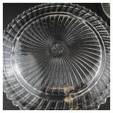 Clear Glass Serving Dishes 6 Pieces