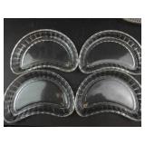 Clear Glass Serving Dishes 6 Pieces
