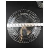 Clear Glass Serving Dishes 6 Pieces