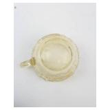 Vintage Federal Glass Madrid Amber Depression Glass 8-Piece Set
