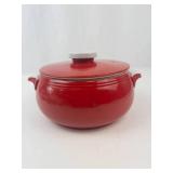 Vintage Halls Superior Kitchenware 8 Casserole Pot With Lid