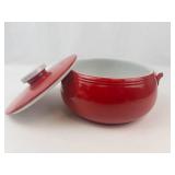 Vintage Halls Superior Kitchenware 8 Casserole Pot With Lid
