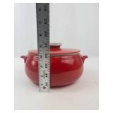 Vintage Halls Superior Kitchenware 8 Casserole Pot With Lid