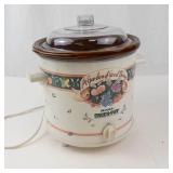 Rival Crock-Pot Garden of Good Things Stoneware Slow Cooker