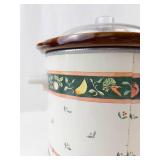 Rival Crock-Pot Garden of Good Things Stoneware Slow Cooker