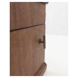 Vintage Wood Musical Jewelry Box With Drawers