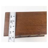 Vintage Wood Musical Jewelry Box With Drawers