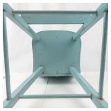 Vintage Wooden Doll High Chair With Doll