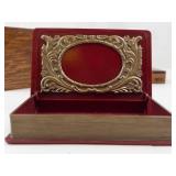 Vintage Miniature Books & Wooden Box Mixed Lot