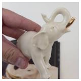 Lenox Elephant Figurine With Booklet