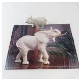 Lenox Elephant Figurine With Booklet
