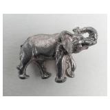 Mixed Elephant Figurines Glass & Metal (Lot of 10)