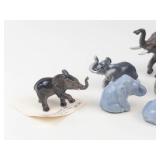 Miniature Ceramic Elephant Figurines (Lot of 11)