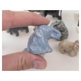 Miniature Ceramic Elephant Figurines (Lot of 11)