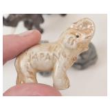 Miniature Ceramic Elephant Figurines (Lot of 11)