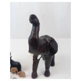 Carved Elephant Figurine Assortment