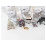 Elephant Figurine Mixed Lot of 16