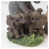Porcelain Elephant Figurines Mixed Lot (Lot of 7)