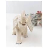 Elephant Figurine Set (Lot of 8)