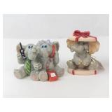 Elephant Figurine Set (Lot of 8)