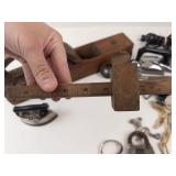 Vintage Household Tools, Locks & Keys Mixed Lot