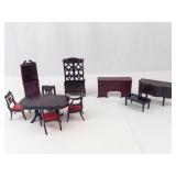 Vintage Ideal Dollhouse Furniture Mixed Lot