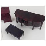 Vintage Ideal Dollhouse Furniture Mixed Lot
